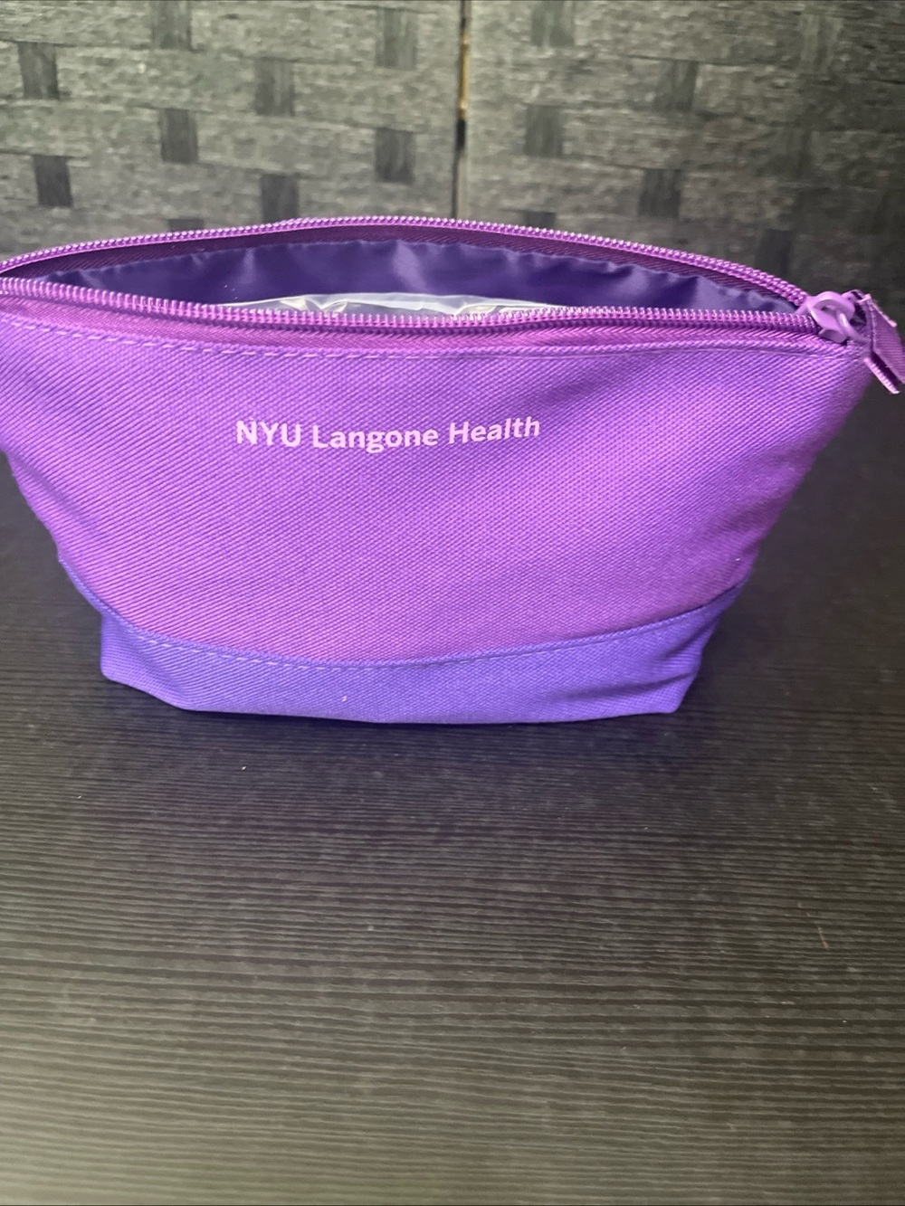 Purple Travel Cosmetic Pouch